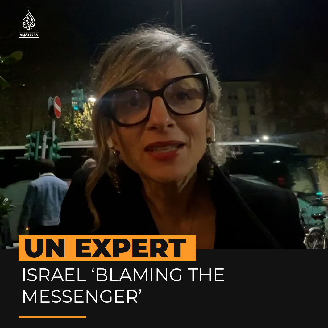 UN Special Rapporteur says it as it is. Israel has destroyed Gaza, dropping the equivalent of two nuclear bombs in 80 days. And targeting hospitals, which are ‘sacred under international law’. Israel must be held to account. Sanctions now.
