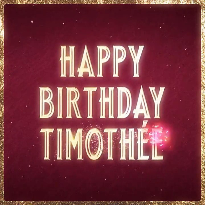 Happy birthday to our sweet chocolatier! ✨ Wishing you a day full of all the chocolates and treats you desire.