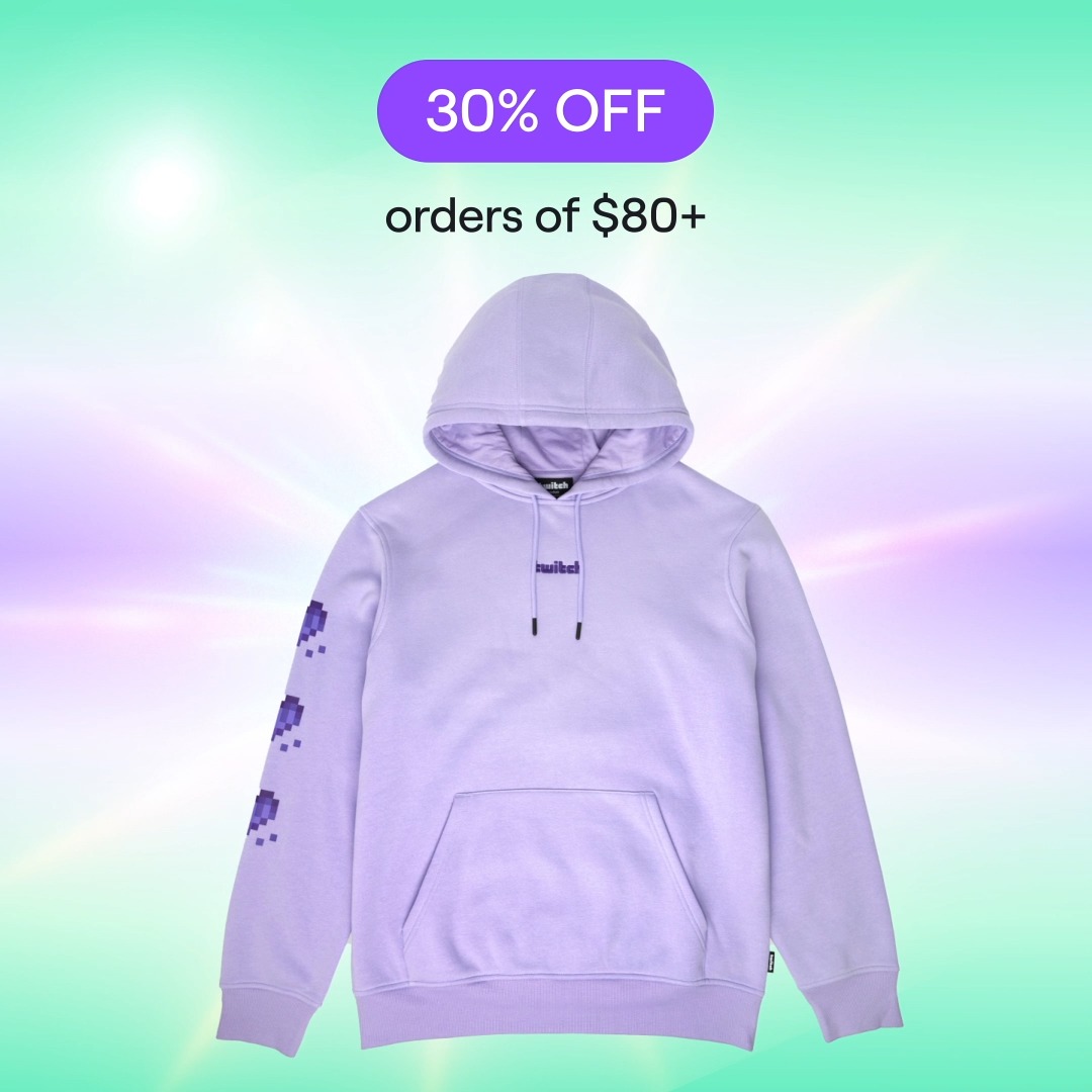 New year, same obsession with Twitch merch? Excellent. Grab your 2024 looks, the entire Loot Cave is up to 30% off until Jan 1st!