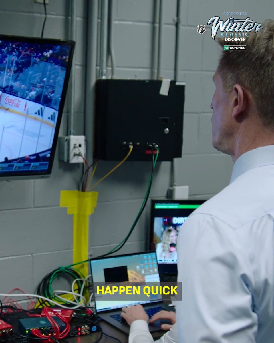 Shoutout to the video coaches! ๐๏ธ Road to the #WinterClassic presented Enterprise New episodes each week until Jan. 1: ๐บ๐ธ: Wednesdays at 6:30p ET on NHLonTNT ๐จ๐ฆ: Thursdays at 6p ET on Sportsnet 1