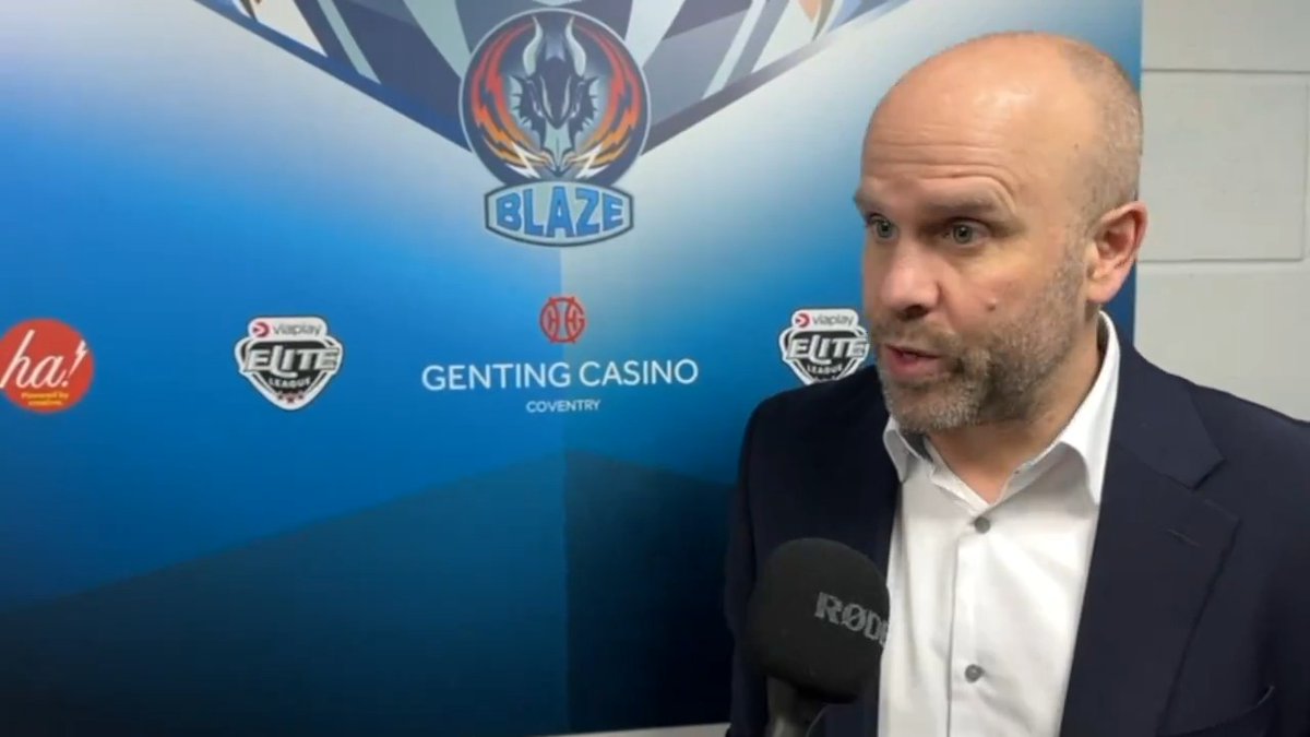 🎙️Post-Game | #EIHL Coventry Blaze 🐲🏒's Danny Stewart following the home loss to Cardiff