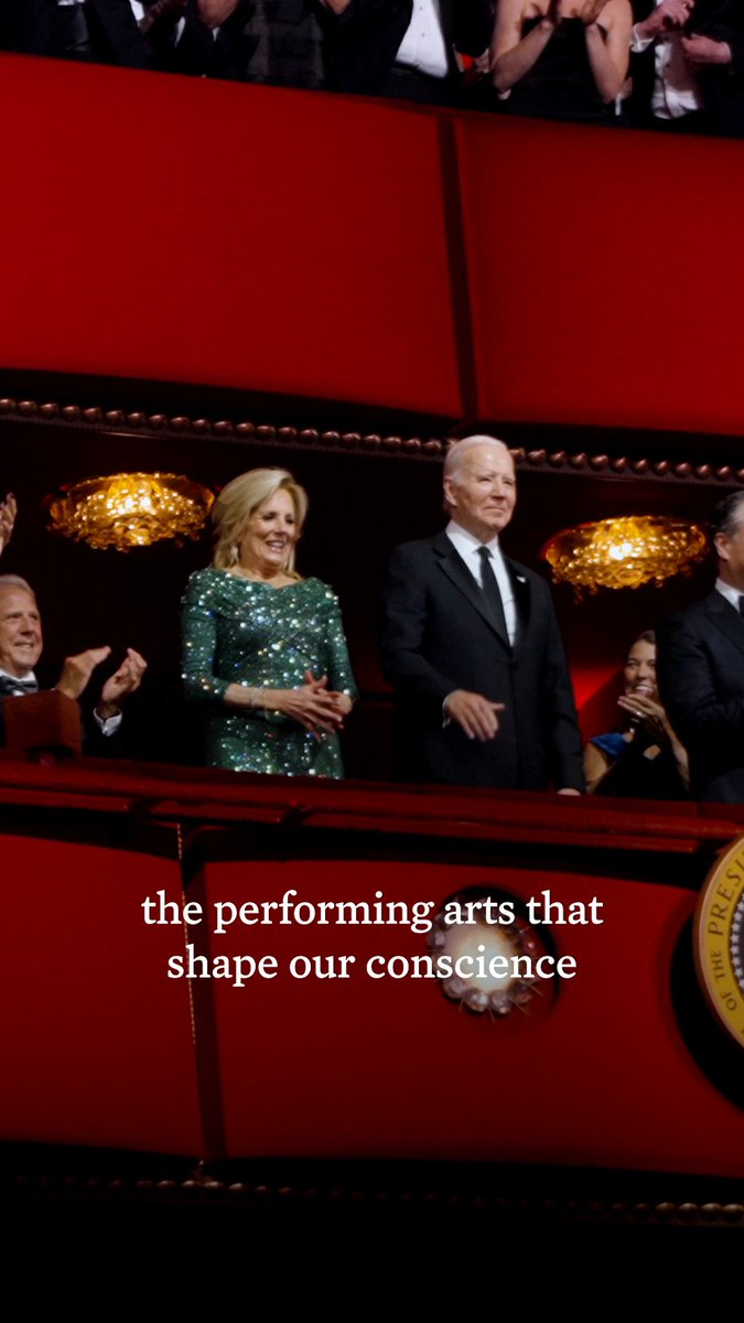 The performing arts are more than just sound and scene – they reflect who we are as Americans. To the 2023 Kennedy Center Honorees, thank you for helping shape the very soul of our nation.