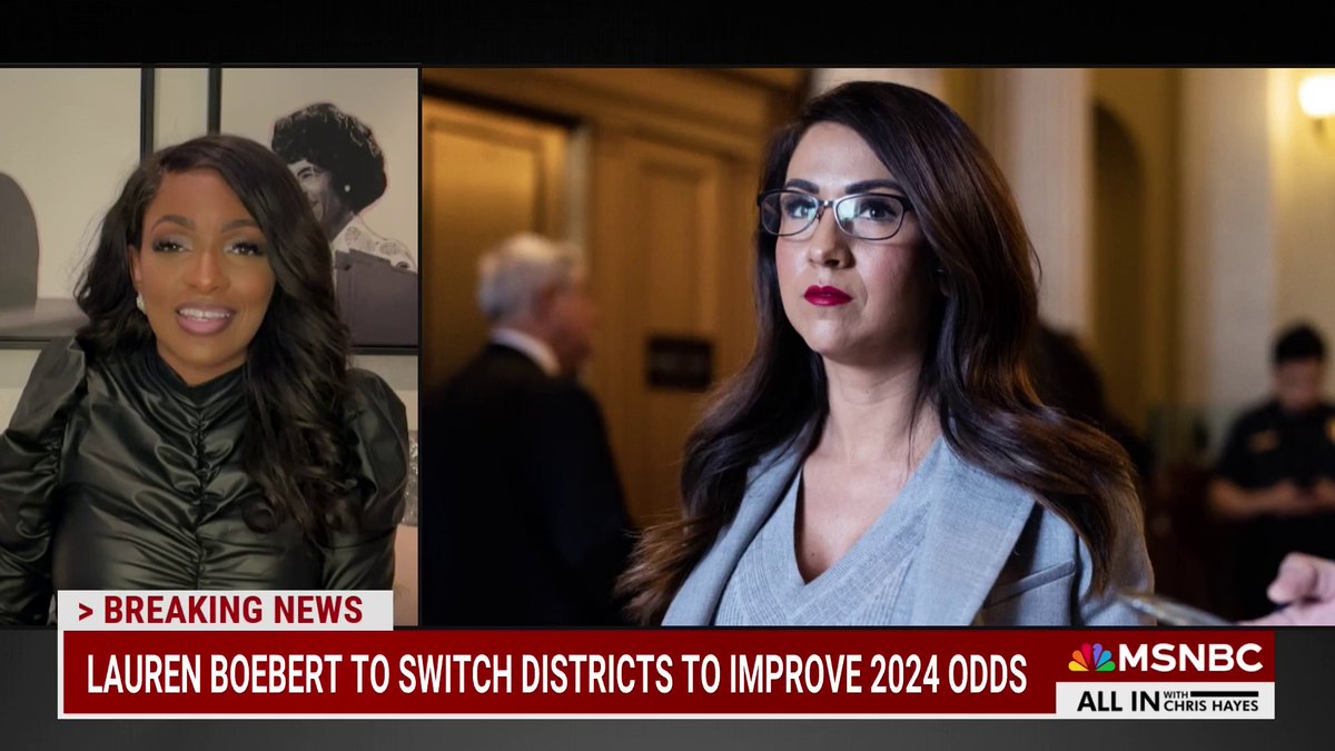 BREAKING: Lauren Boebert will switch congressional districts to improve her odds of re-election in 2024.