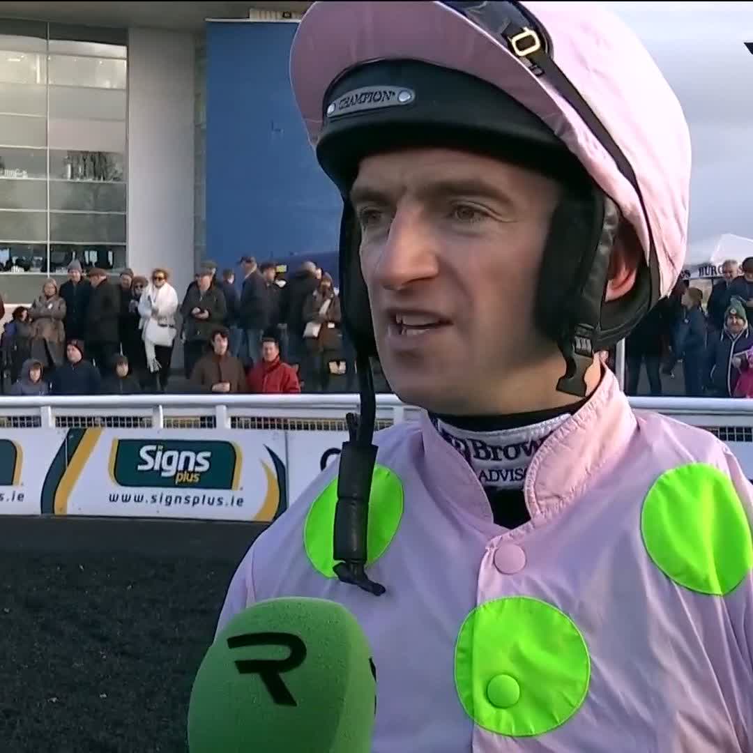 🗣 "I told Danny that there will be a gap down the inside at the second-last. Do not come for it. He hasn't listened to me." Patrick Mullins reflects on Gaelic Warrior's brilliant performance in the G1 Guinness Faugheen Novice Chase at Limerick Races