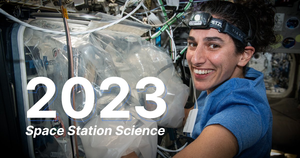 That’s a wrap! 🎀 Hundreds of experiments flew aboard the International Space Station in 2023, covering a wide range of scientific disciplines. Take a glimpse back at a year of science in space. Learn more about this research and download images at: