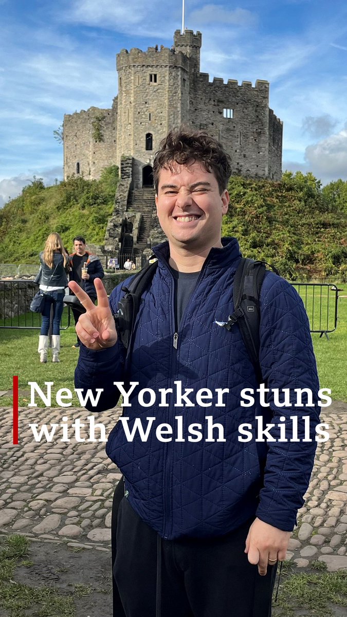 An American YouTuber stunned people in Cardiff by speaking fluent Welsh Polyglot New Yorker Arieh Smith spent three weeks studying the language before flying across the Atlantic He said Welsh was 'one of the most beautiful' languages he's learned More: