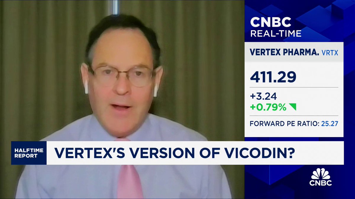 Vertex is on the rise after Morgan Stanley says there could be a big catalyst coming up in Q1. It's our #CalloftheDay. BrynTalkington and $VRTX shareholder Jim Lebenthal debate the biotech names to own.