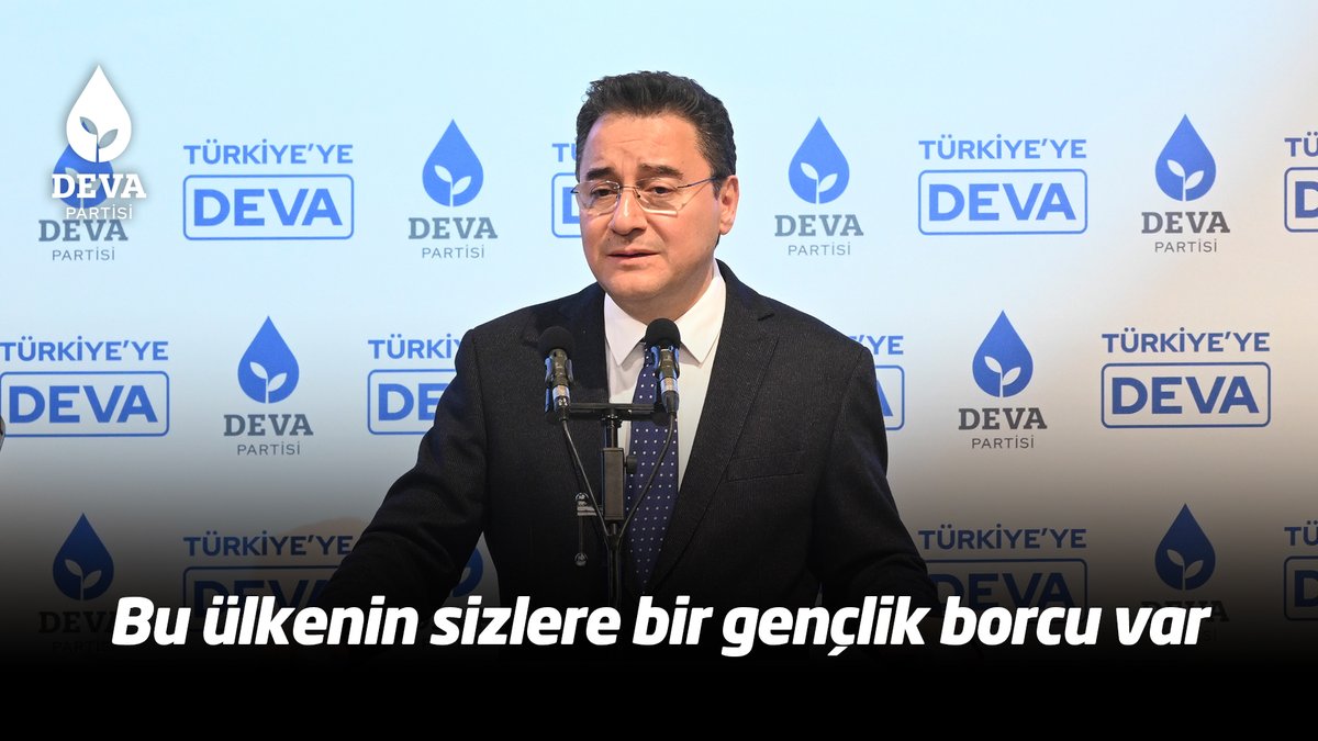 Sevgili arkadaşlarım, Bugün bu ülkede, yarınlarınızı göremiyorsanız, beğenmediğiniz ne varsa haklısınız. Bu ülkenin sizlere bir gençlik borcu var ve bunun gayet iyi farkındayız.