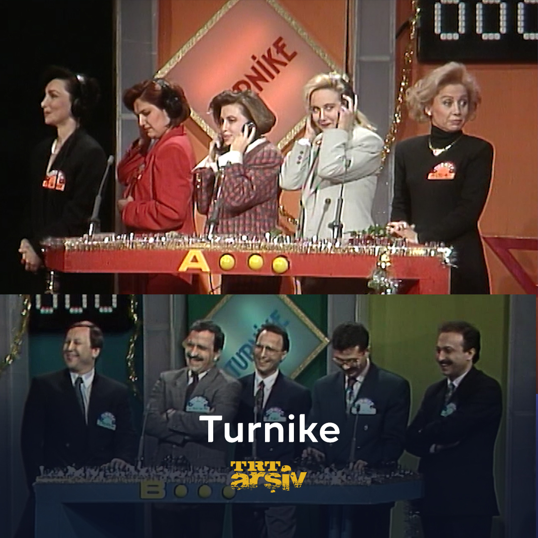 İzleyenleri ekrana kilitleyen yarışma programı "Turnike"yi kimler hatırlıyor? 🥳 #TRTArşiv