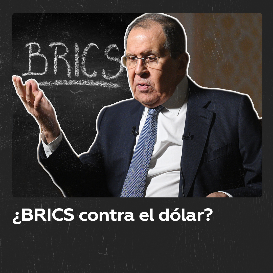 BRICS busca alternativas para reemplazar el dólar El canciller ruso, Serguéi Lavrov, dijo que hay un cansancio global hacia el dólar, y destacó que el presidente brasileño, Lula da Silva, propuso considerar otras opciones de pago para América Latina.