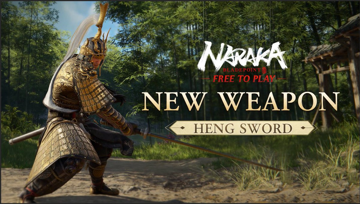 With blazing aura, the cut of Heng Sword is brutal and unyielding. Take the blade and give it an early test swing in the test servers before it is launches and is available in Season 11: Righteous #NARAKABLADEPOINT Check out this guide to join the test: