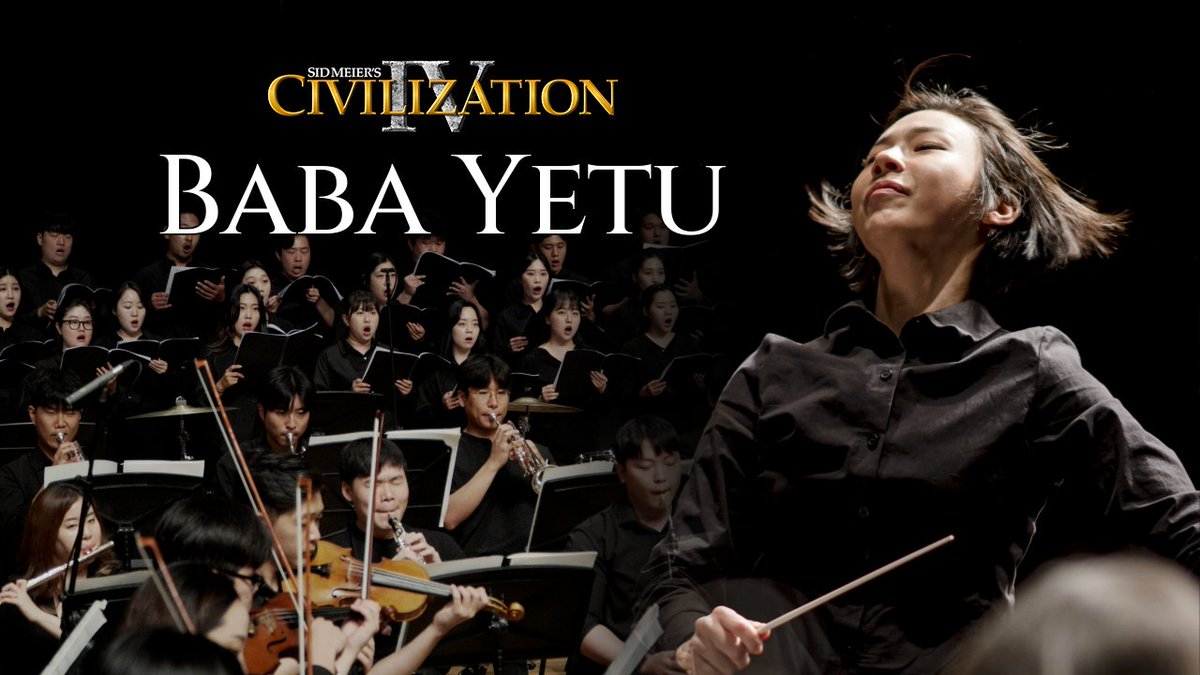 🎶 𝐵𝐴𝐵𝐴 𝑌𝐸𝑇𝑈 🎶 Watch FLASIC, South Korea's first game music orchestra, perform the iconic Civ IV theme! 🇰🇷 📍 National Theater of Korea, Seoul 🎻