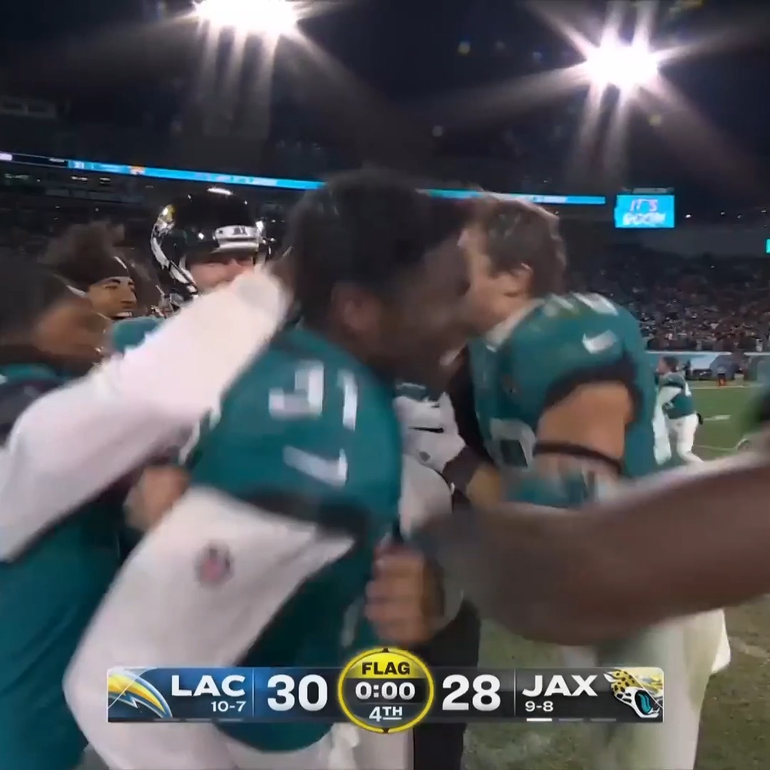 The Jacksonville Jaguars' comeback from 27-0 in the playoffs was one of the WILDEST moments of 2023. #DUUUVAL (via NFL)