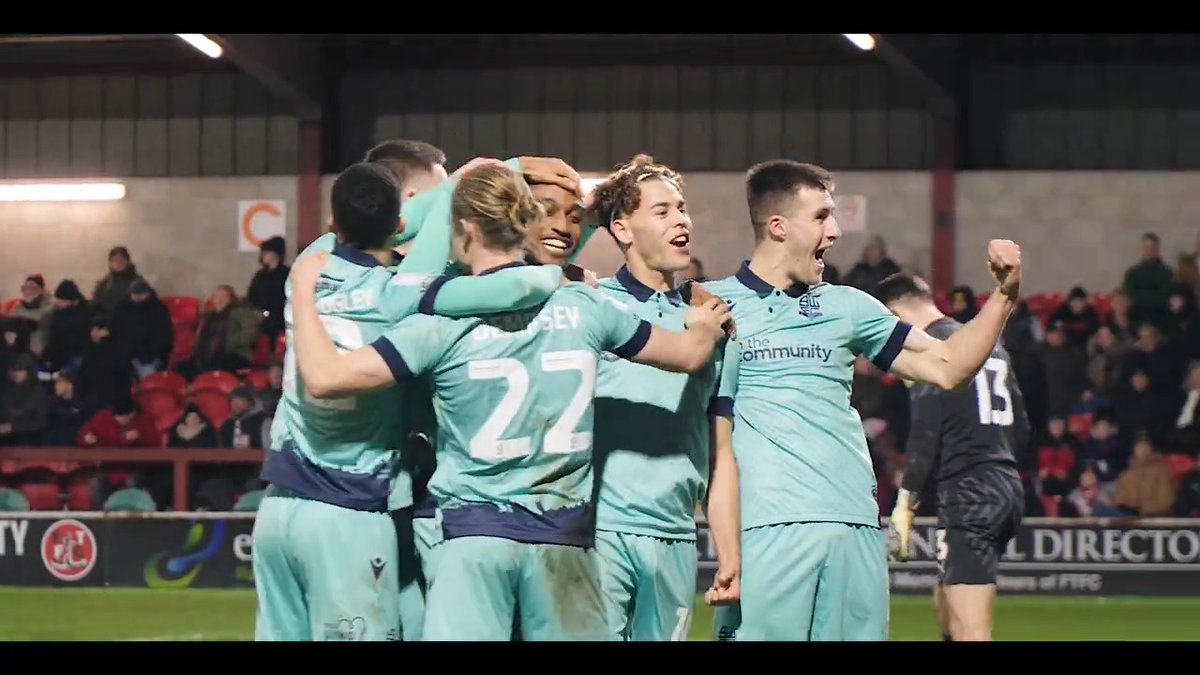 Sealing the win 👌 #bwfc
