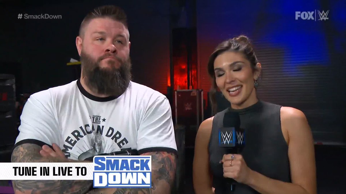 .Kevin says he's ready to defeat SANTOS ESCOBAR💀🇲🇽 at #SmackDown: New Year's Revolution and earn the right to challenge Logan Paul for the #USTitle! 🇺🇸