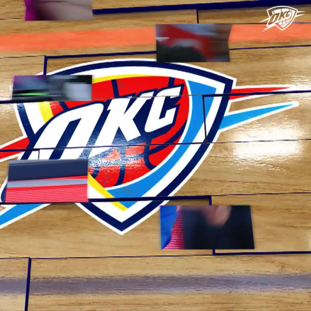 JWill with a defensive boom! 😳 OG&E Power Play of the Game