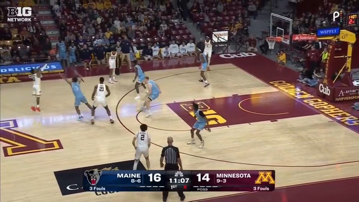 Truth: The basketball world needs to talk more about Elijah Hawkins. 🗣️ The Minnesota PG is a highlight machine, and he showed it again tonight. Elijah Hawkins 3 x Minnesota Men's Basketball