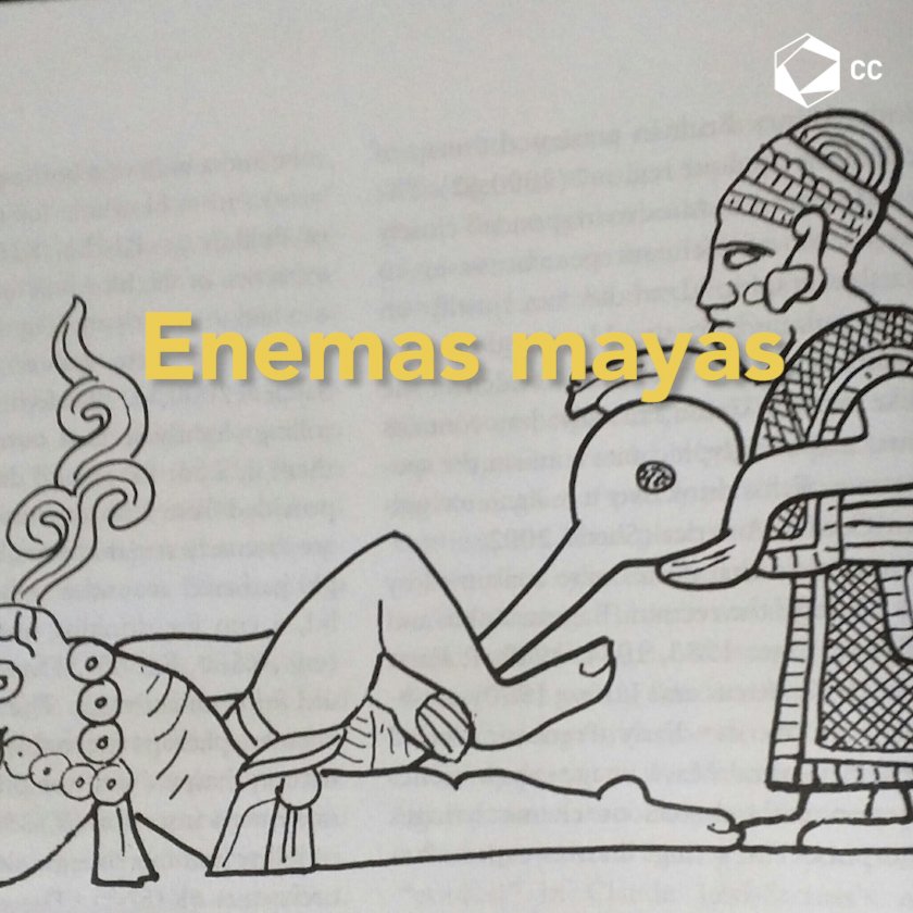 Un ritual que tenían los mayas para curarse pero también para darse placer...