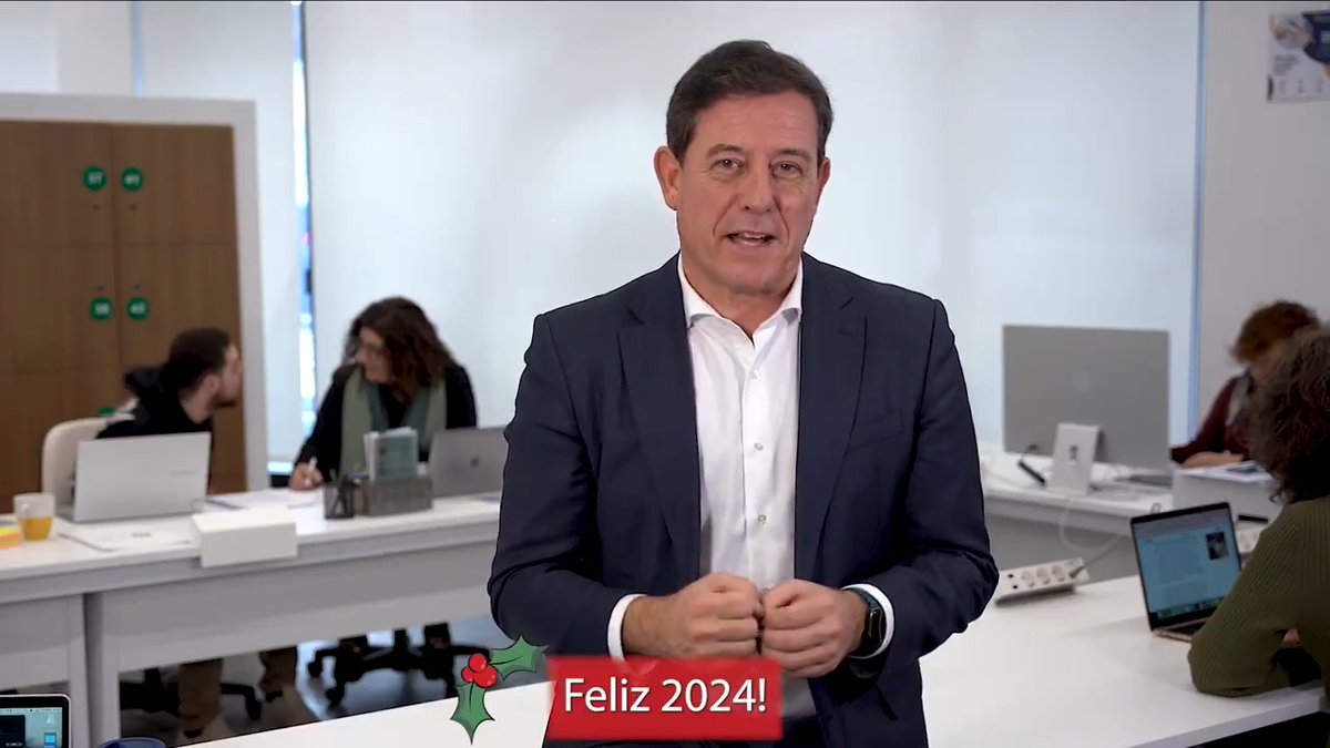No 2024 abriremos unha nova páxina para un cambio con garantías en Galicia. Tanto ti, coma eu, cremos que a nosa terra merece máis, moito máis! 🔔 Este ano novo... cos socialistas, Galicia vai dar a badalada. Feliz 2024!