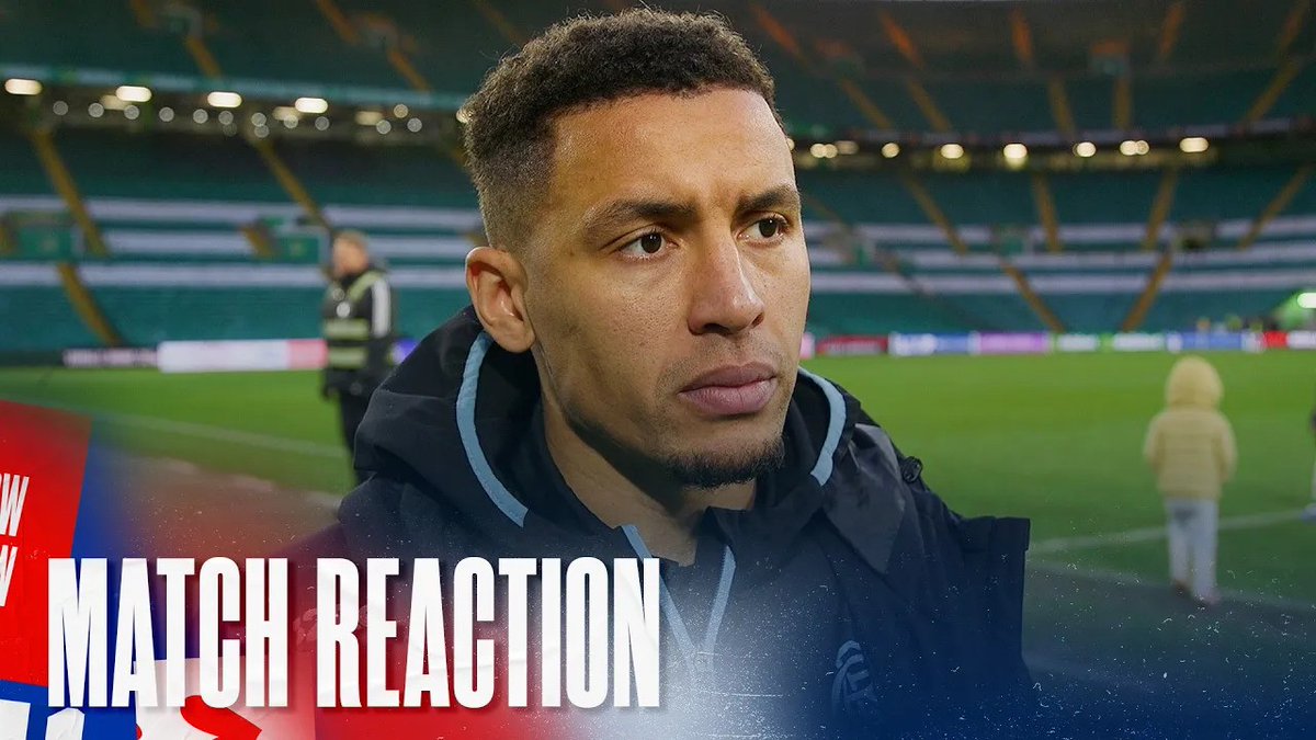 🎙️ James Tavernier spoke to RangersTV after today’s match.