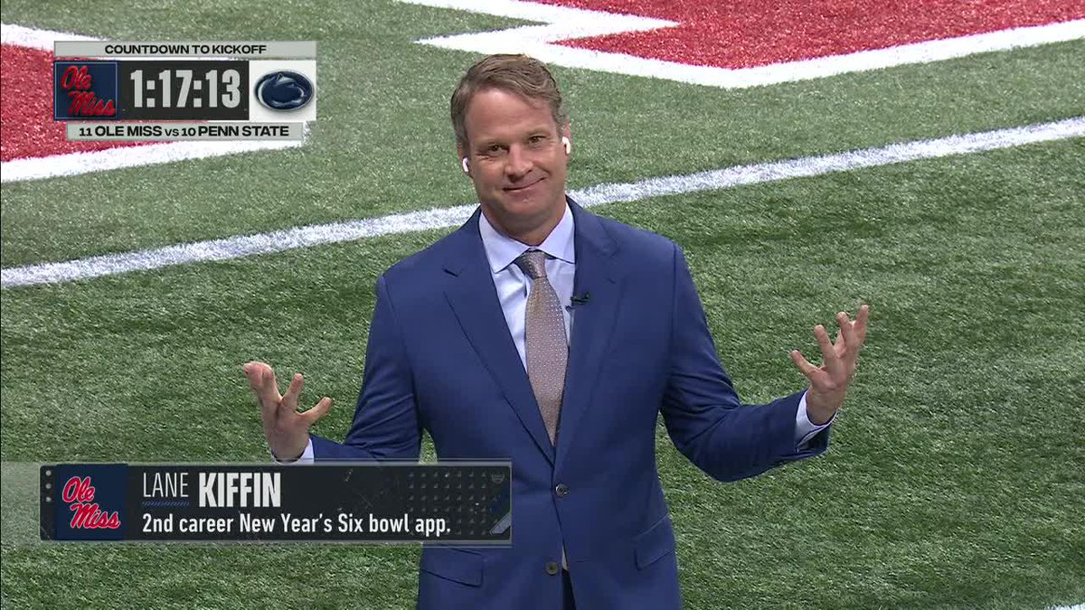 Lane Kiffin reveals who he’s taking in the Rose Bowl 😂