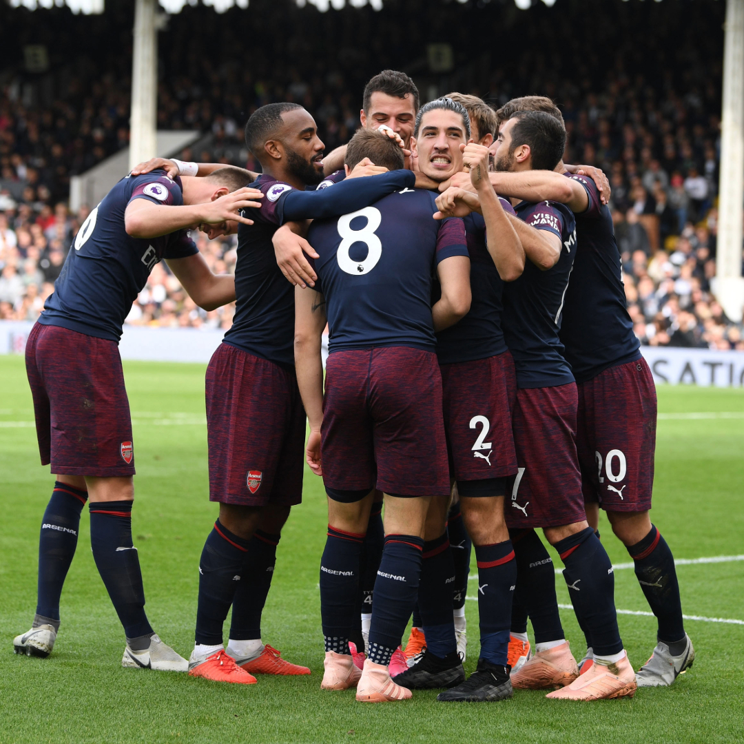 🎶 Playing football the Arsenal way 🎶 An Aaron Ramsey special at Craven Cottage from 2018 🤩