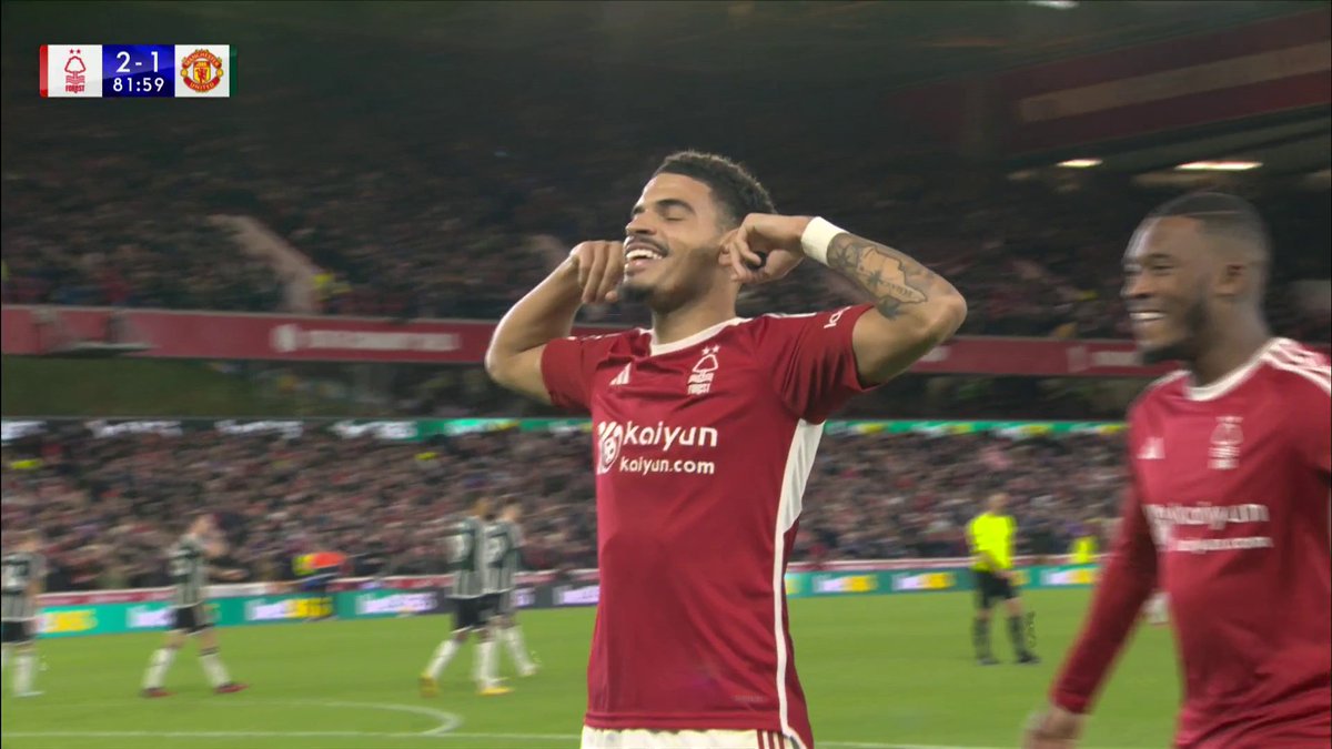 "Morgan Gibbs-White with a RUTHLESS finish!" 💥 Forest are back in front! 🌳