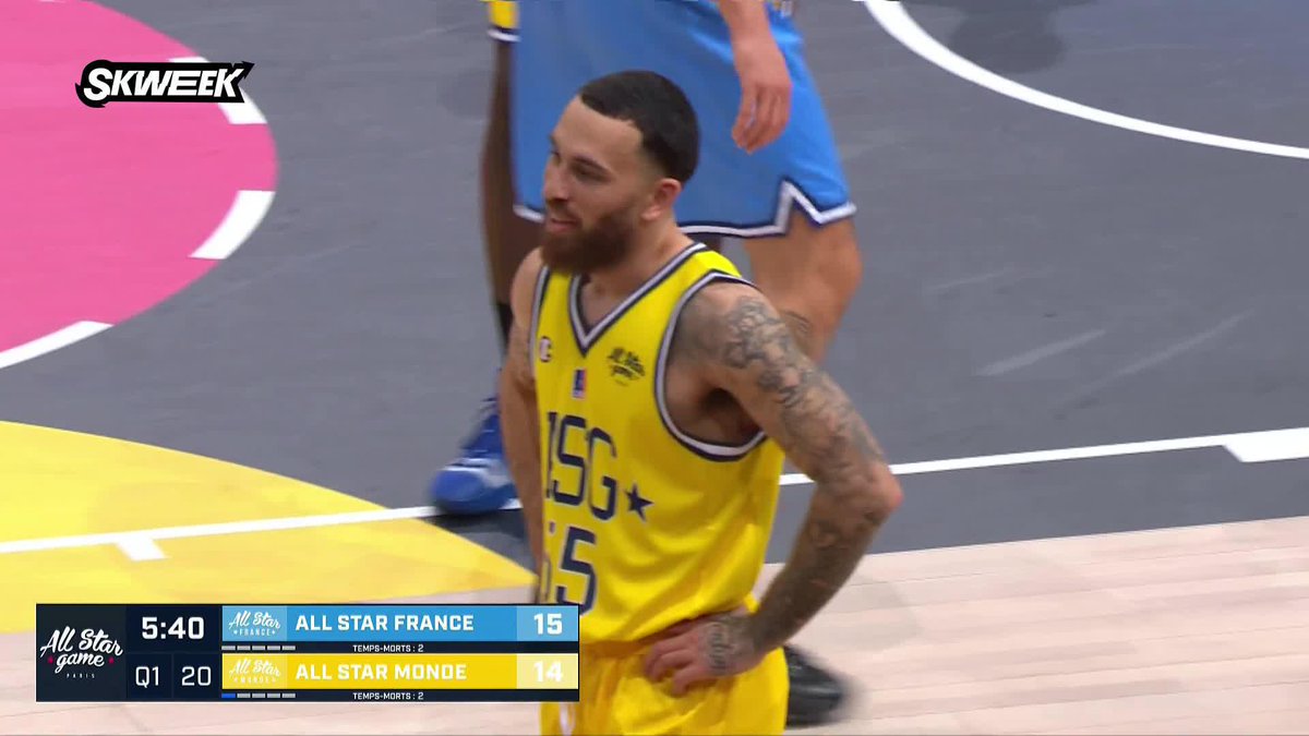 Le talent de 𝗠𝗶𝗸𝗲 𝗝𝗮𝗺𝗲𝘀 ✨ Vous avez dit All Star Game ? 🍿🌟 #ASG2023