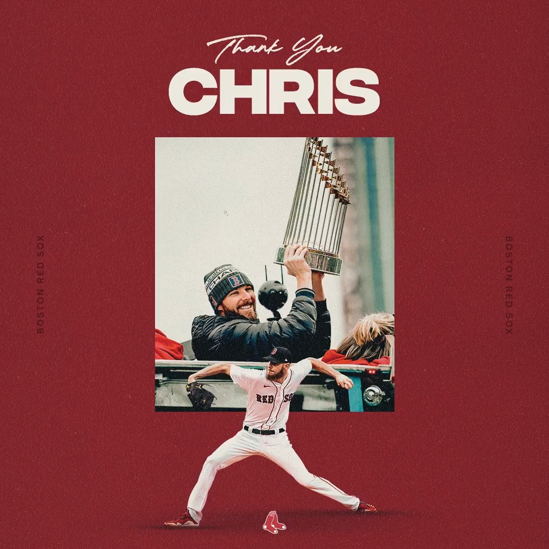 The ultimate teammate, competitor, and World Series Champion. Thank you for all the strikeouts and passion you brought to Red Sox Nation.