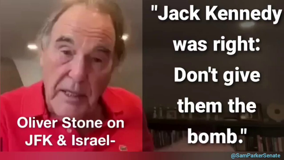 📺WHO KILLED JFK? Hollywood director Oliver Stone made the movie "JFK" in which it was implied that the CIA assassínated JFK. That movie was produced by Arnon Milchan--a Hollywood producer who also happens to be an Israeli spy and weapons trafficker who helped secure the parts needed for Israel's nuclear bombs. The movie never makes a single mention about Israel, its nuclear program, or JFK's opposition to it. Given what you're about to hear, it's curious Stone didn't include this information in the film--don't you think? #WhoKilledJFK