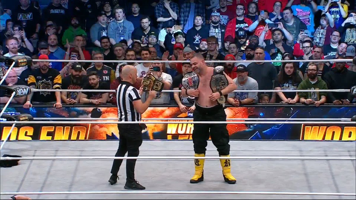 Your #AEWContinental Classic Winner and modern day Triple Crown holder, EDDIE KINGSTON! Order #AEWWorldsEnd LIVE on PPV! 🇺🇸: 🌐: #EddieKingston