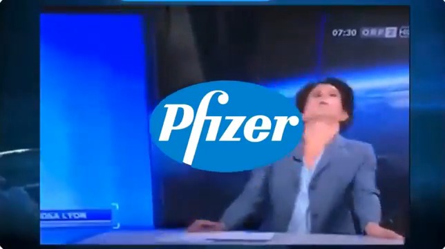 Brought to you by Pfizer 💉😱