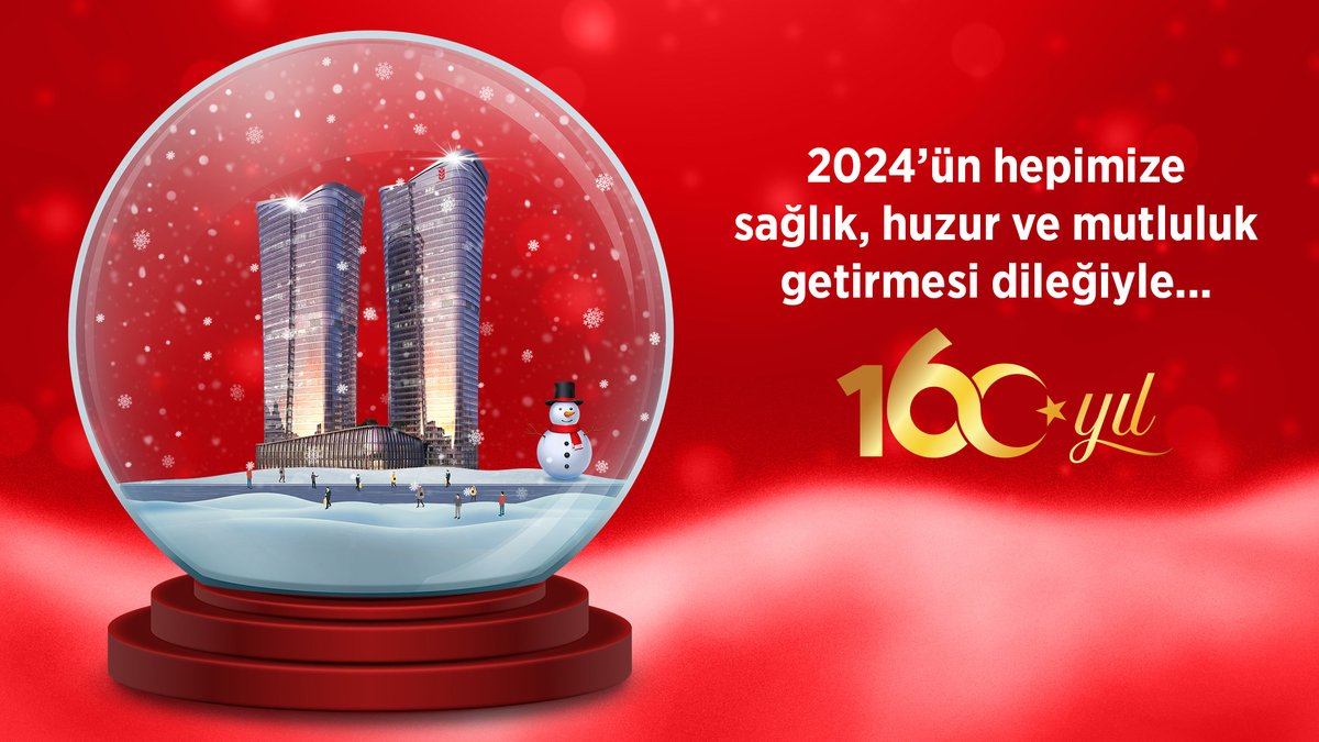 2024’ün hepimize sağlık, huzur ve mutluluk getirmesi dileğiyle... #ZiraatBankası #BirBankadanDahaFazlası #İyiSeneler #MutluYıllar