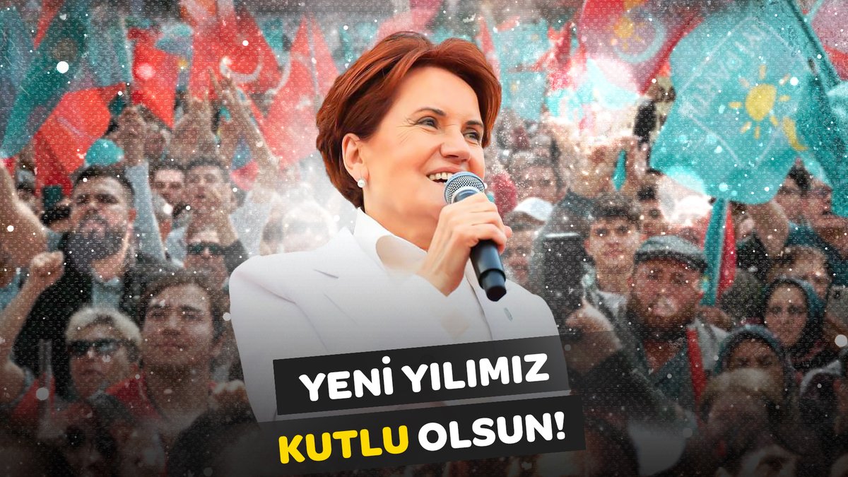 Acısıyla tatlısıyla, kederiyle neşesiyle, hüznüyle ve gururuyla bir yılı daha geride bıraktık... Her yeni yıl, yeni bir umuttur. İYİ Parti; bu umudu yeşertmek için yeni yılda, yeni bir yolun mimarı olacak! 2024 tüm güzellikleriyle ülkemizi sarsın; Yeni yılımız kutlu olsun!
