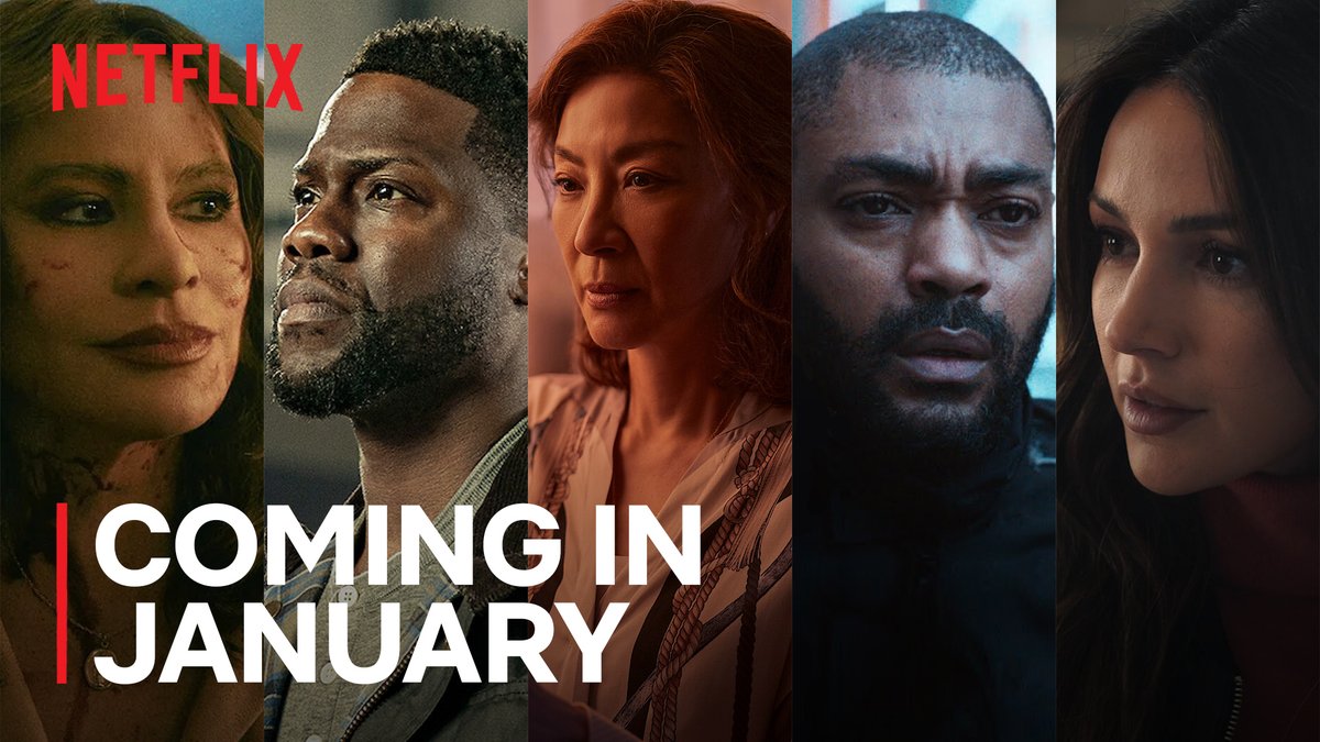 Entering 2024 with a bang. Check out what's coming to Netflix in January 🥳🤩