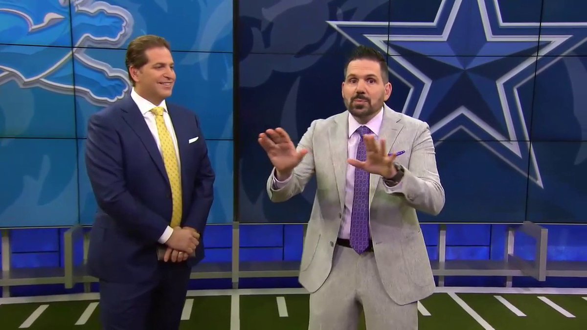 "It's a two-point try for the game. There's no reason to rush. Slow it down, make sure who's eligible and who isn't." NFL Rules Analyst Dean Blandino and Peter Schrager explain what happened during the two-point conversion in the Lions-Cowboys game ⬇️