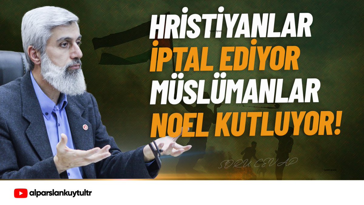 SORU - CEVAP | Hristiyanlar Noel kutlamalarını iptal ederken Müslümanların Noel hazırlığı yapmasını nasıl değerlendirirsiniz?