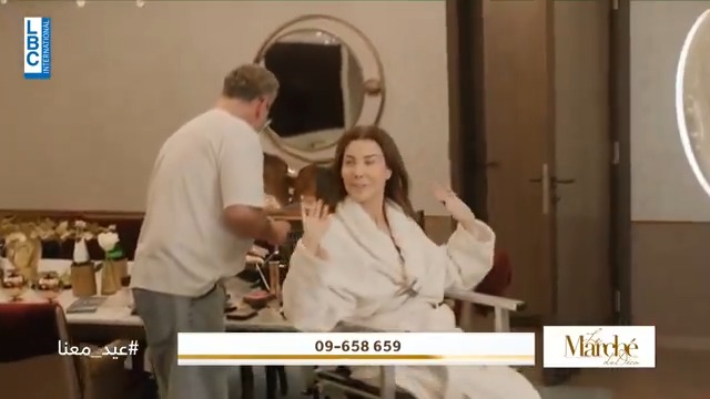 كاميرا الـLBCI تفاجئ الفنانة نانسي عجرم خلال تحضيراتها قبل دقائق من بدء حفل ليلة نجمات العرب! Nancy Ajram Wissam R Hanna Raneem Bou Khzam #ليلة_نجمات_العرب #عيد_معنا #LBCI #LBCILebanon