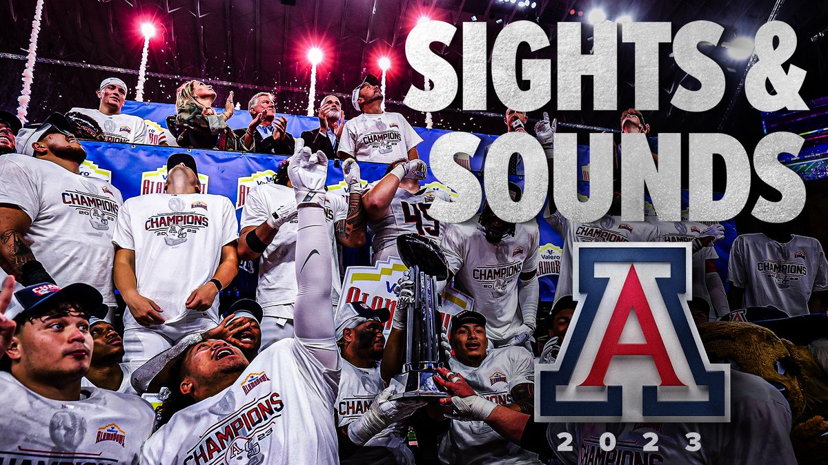 Sights &amp; Sounds: The 2023 Arizona Wildcats. #ItsPersonal | #DesertFury