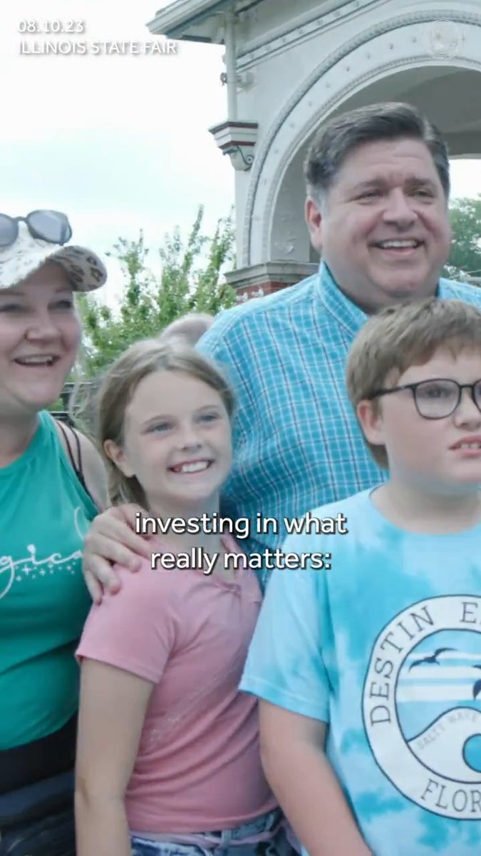 Five balanced budgets, Illinois. It’s led us to be able to invest in what really matters — our schools, infrastructure, workforce, economy, and most importantly, our people. The state of our state is stronger than ever.