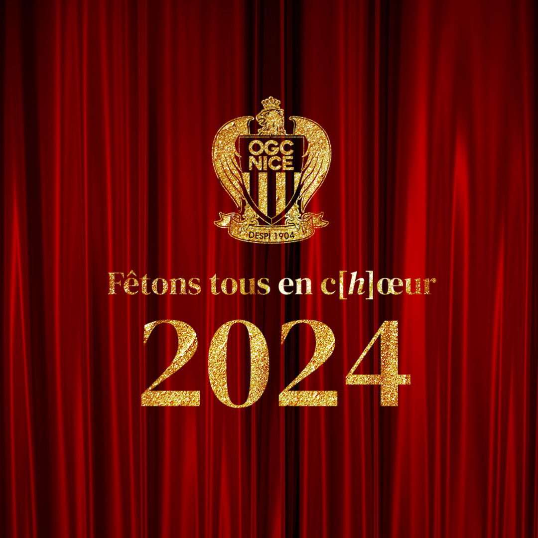 🎼 Fêtons tous en c[h]oeur 2024 ! #OGCNice #MonGymMaFamille #BonneAnnee2024