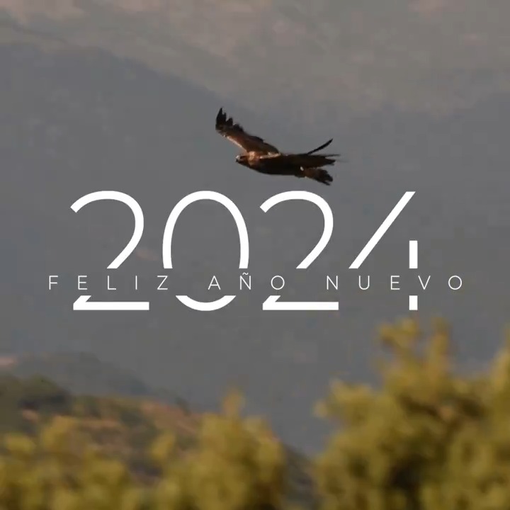 Os deseamos un 2024 lleno de #Biodiversidad 💚 ¡Feliz año nuevo! 🍾