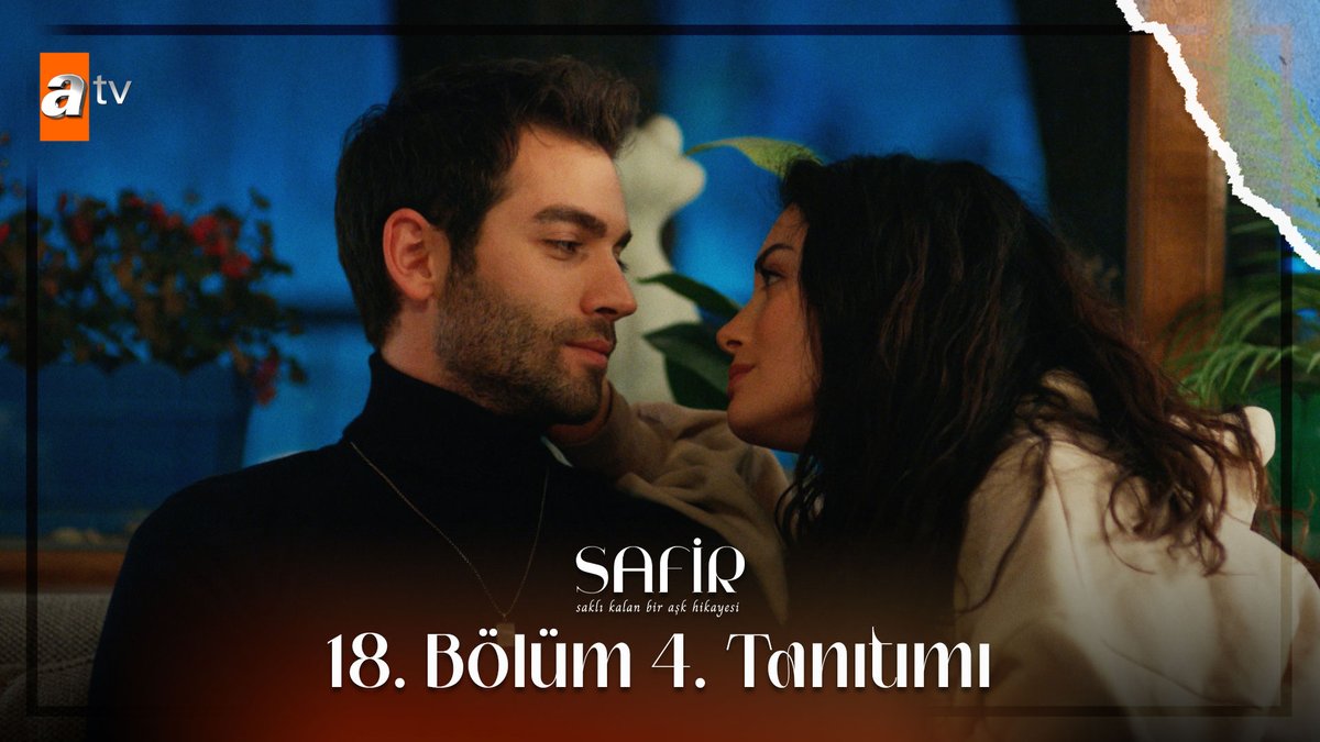 “Gerekirse senin için tüm dünyadan vazgeçerim…” 18. bölüm 4. tanıtımı yayında! #Safir ‘Saklı Kalan Bir Aşk Hikayesi’ yeni bölümüyle bu akşam 20.00’de #atv’de. 💠 atv