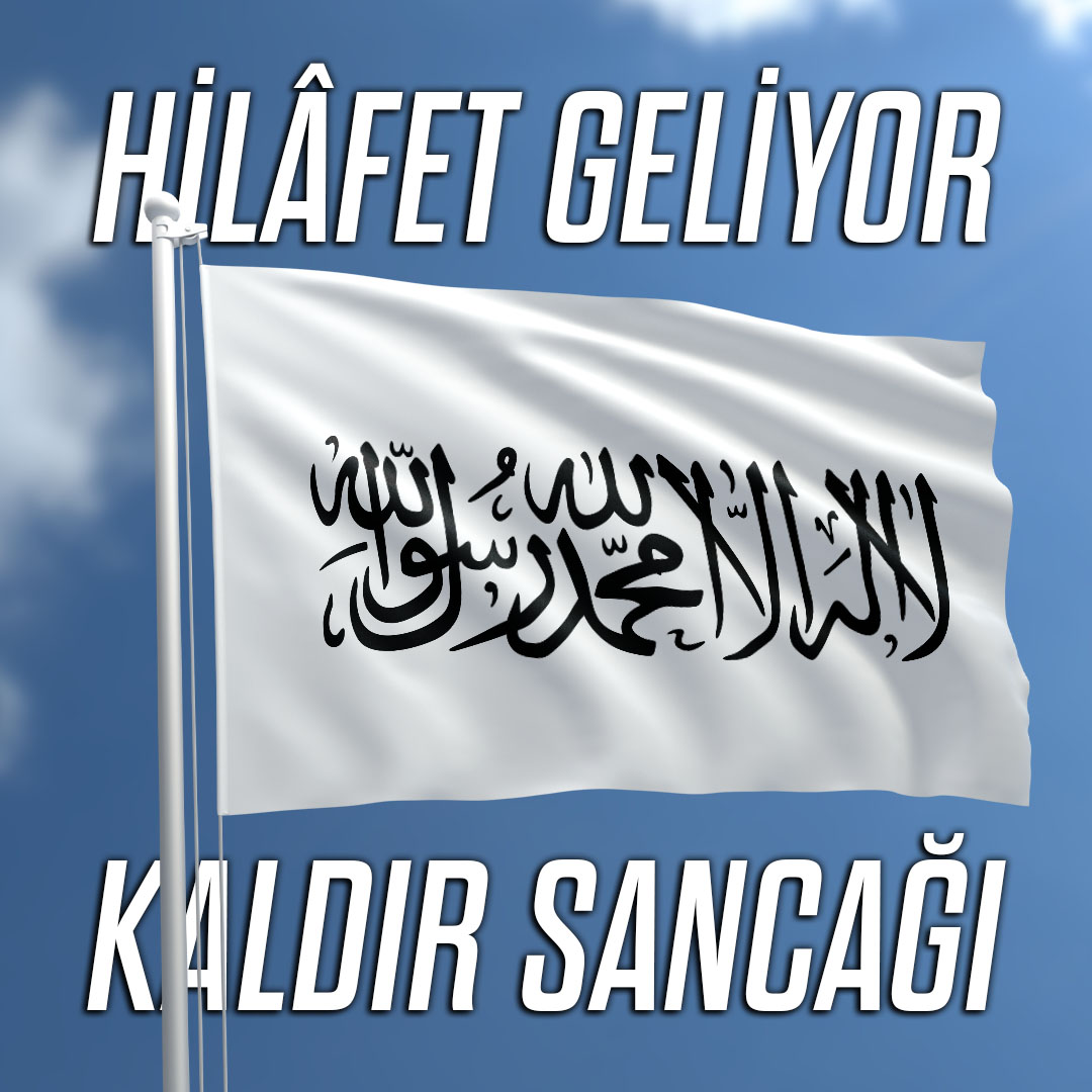 Hilafet Geliyor Kaldır Sancağı #filistinihilafetkurtarır #Tsunami #Hilafet #GazzedeYeniYıl #Filistin Kelime-i Tevhid