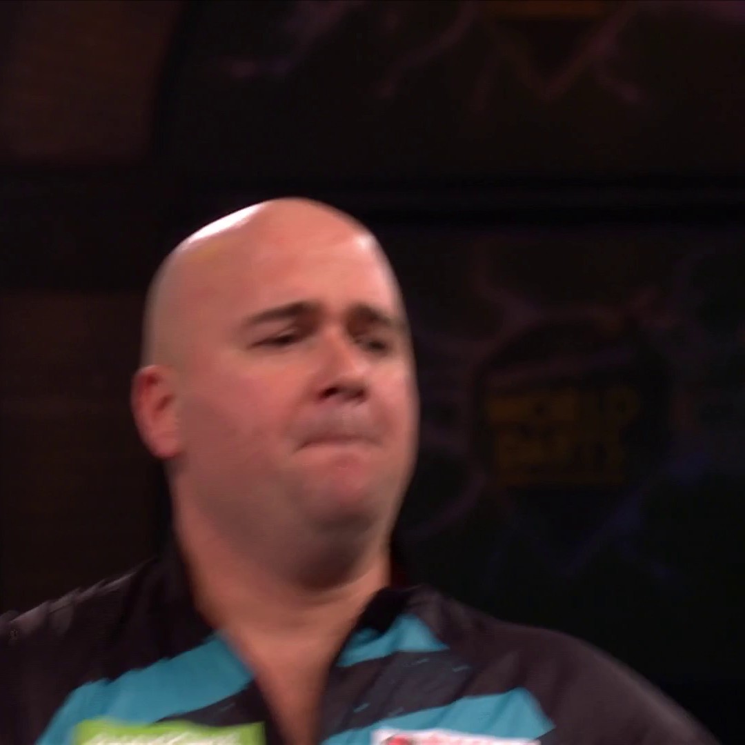 Just look at that reaction from Rob Cross! 💥