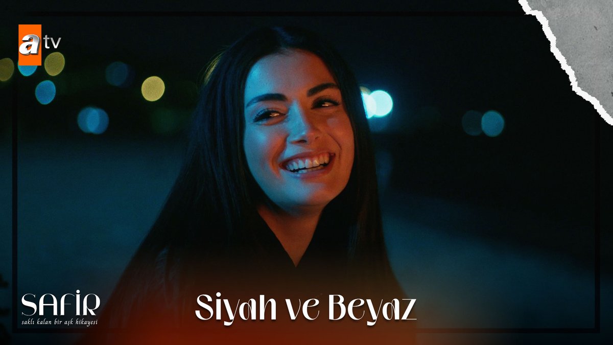 Karışıp eski bir filmin içinde, İki aşık olsak siyah beyaz… 🎶 #Safir ‘Saklı Kalan Bir Aşk Hikayesi’ 💠 atv