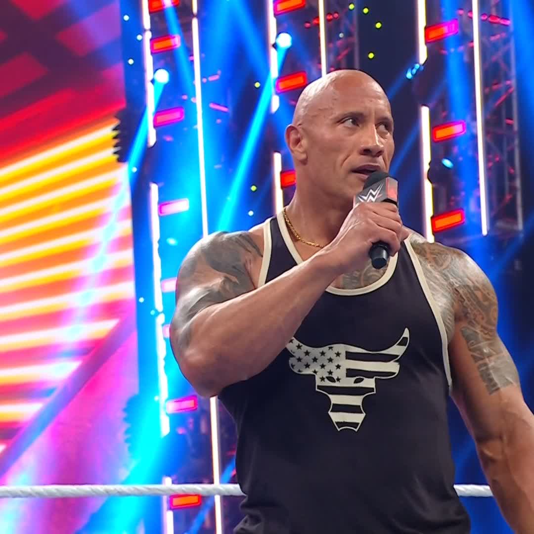 🤯🤯🤯🤯🤯🤯 Dwayne Johnson dropped an absolute bombshell on #WWERaw!