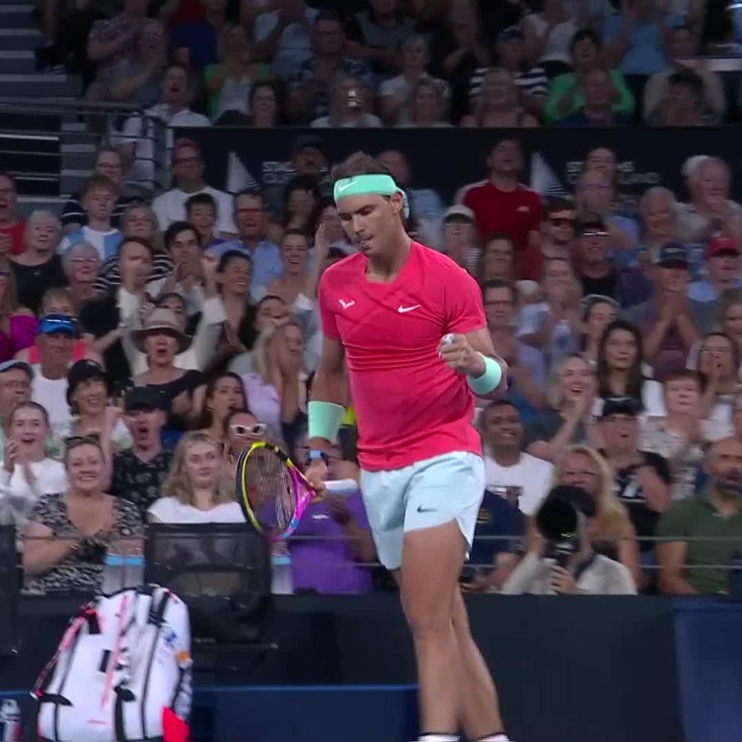 Welcome back, Rafael Nadal.