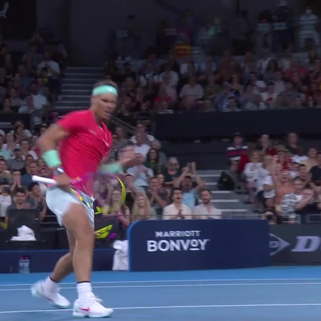 The smash. The volley. The FISTPUMP. It’s been too long 🥹