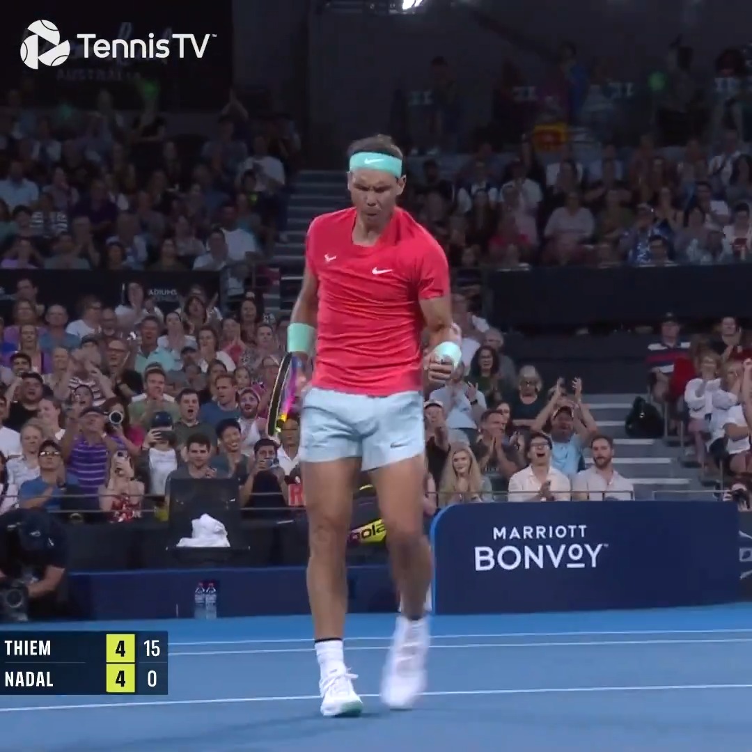 Guess who's back? 🥶 The best points as Rafa Nadal secured a memorable comeback win over Dominic Thiem!